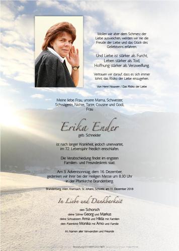 Parte von Erika Ender
