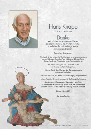 Parte von Johann Knapp