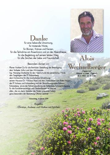 Parte von Alois Wechselberger