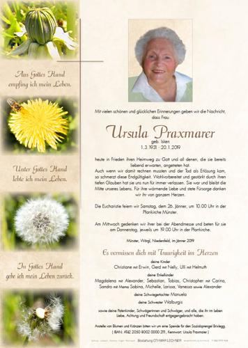 Parte von Ursula Praxmarer