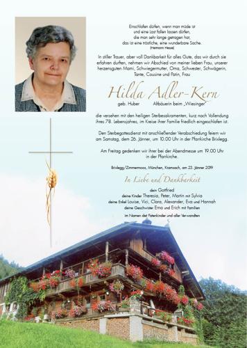 Parte von Hilda Adler-Kern