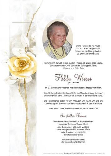 Parte von Hilda Wieser