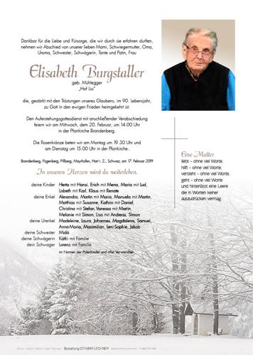 Parte von Elisabeth Burgstaller