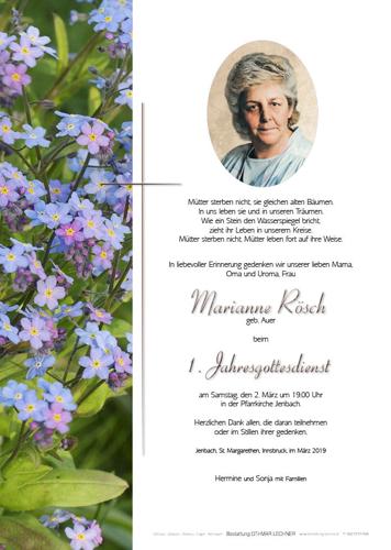 Parte von Marianne Rösch