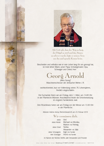 Parte von Georg Arnold