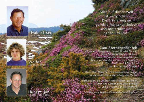 Parte von Hubert Geiger