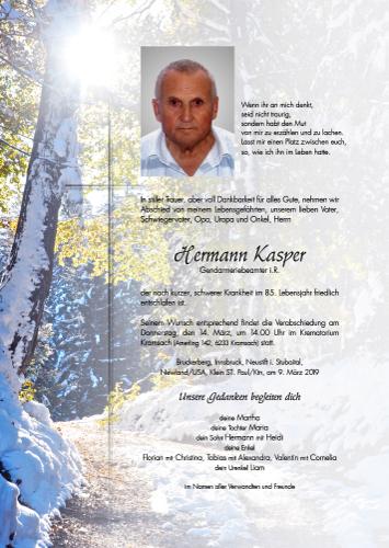 Parte von Hermann Kasper