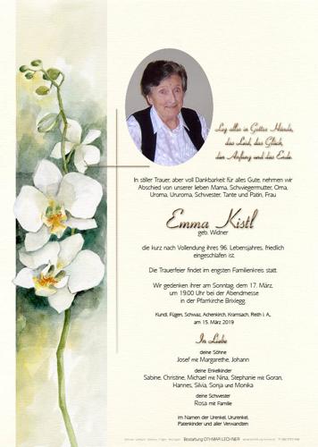 Parte von Emma Kistl