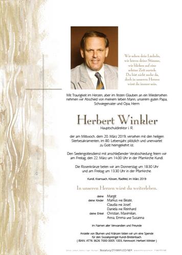 Parte von Herbert Winkler
