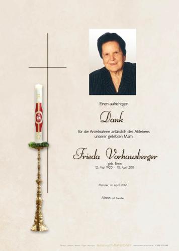 Parte von Frieda Vorhausberger