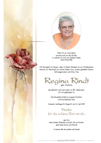 Parte von Regina Rindt