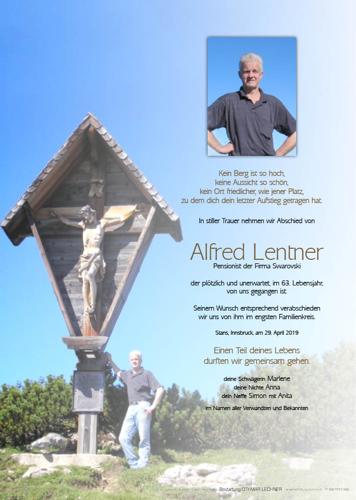 Parte von Alfred Lentner