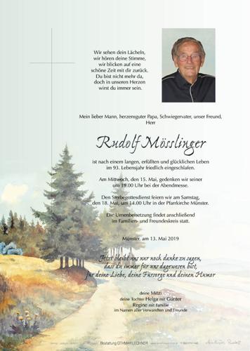 Parte von Rudolf Mösslinger