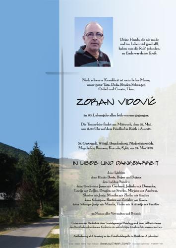 Parte von Zoran Vidovic