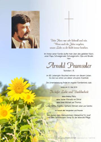 Parte von Arnold Pramsoler