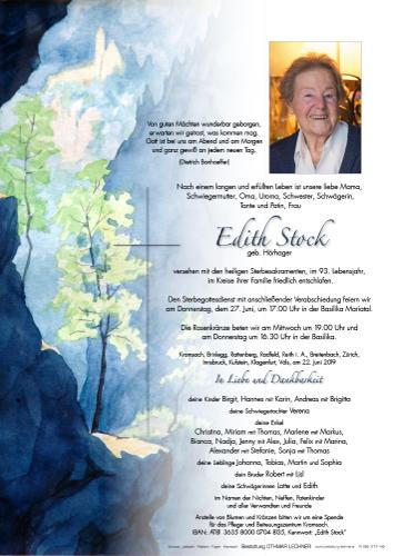 Parte von Edith Stock