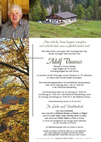 Parte von Adolf Thumer