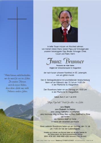 Parte von Franz Brunner