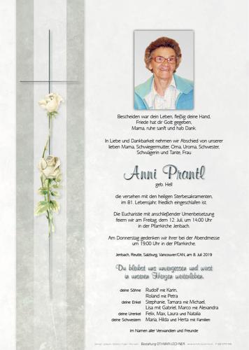 Parte von Anni Prantl