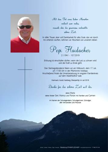 Parte von Pepi Haidacher