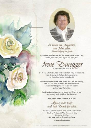 Parte von Duregger Irene