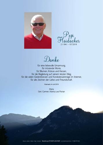 Parte von Pepi Haidacher