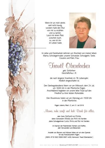 Parte von Gertud Oberdacher