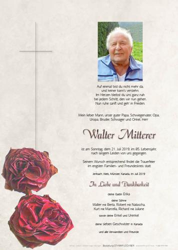 Parte von Walter Mitterer