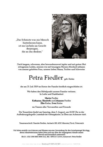 Parte von Petra Fiedler