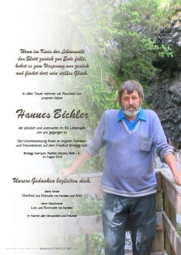 Parte von Hannes Bichler