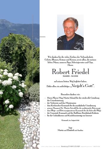 Parte von Robert Friedel