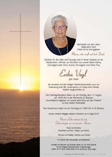 Parte von Erika Vogl