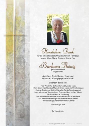 Parte von Barbara Thönig