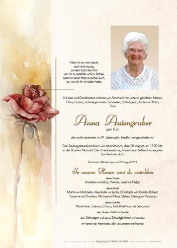 Parte von Anna Autengruber