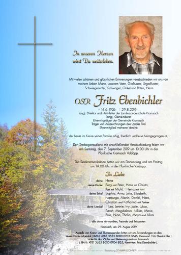 Parte von Fritz Ebenbichler