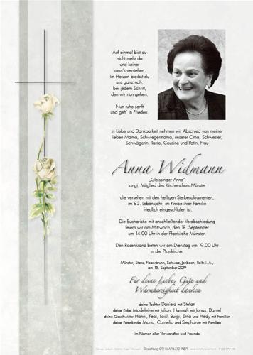 Parte von Anna Widmann