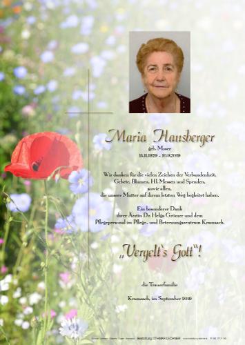 Parte von Maria Hausberger