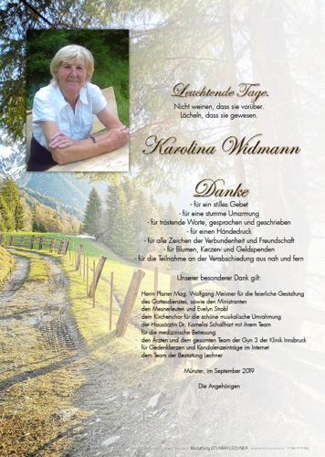 Parte von Karolina Widmann