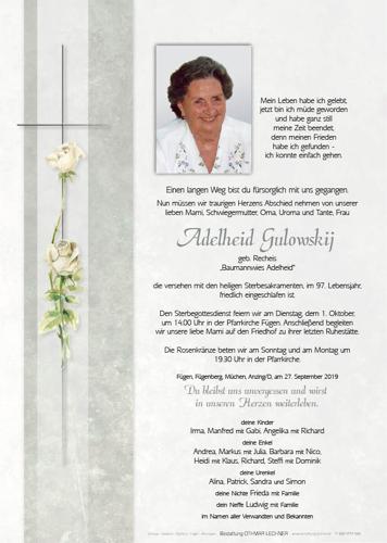 Parte von Adelheid Gulowskij