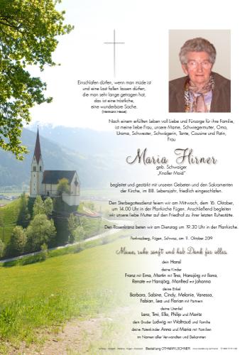 Parte von Maria Hirner