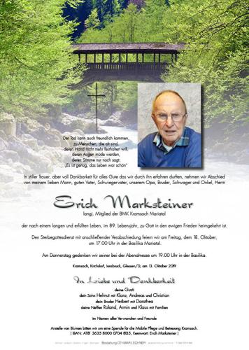 Parte von Erich Marksteiner