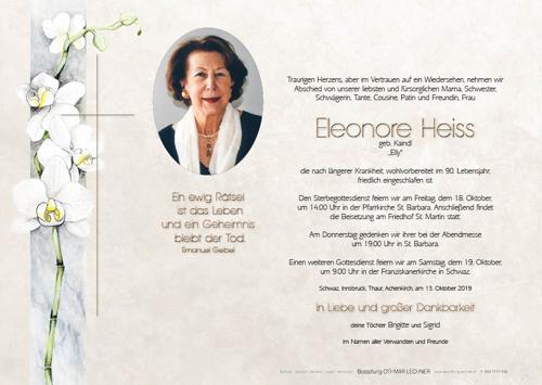 Parte von Eleonore Heiss