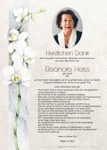 Parte von Eleonore Heiss