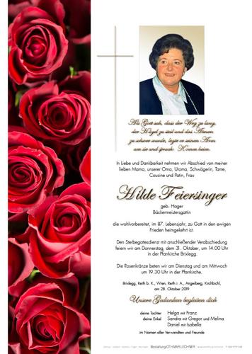 Parte von Hilde Feiersinger