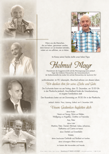 Parte von Helmut Mayr