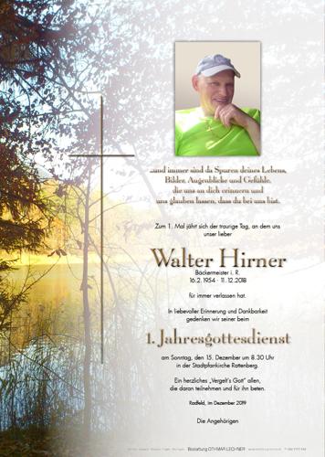 Parte von Walter Hirner