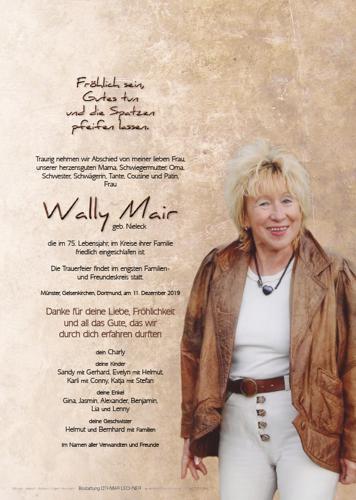 Parte von Wally Mair
