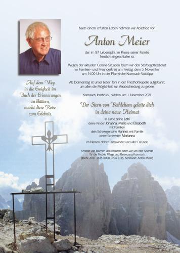 Parte von Anton Meier