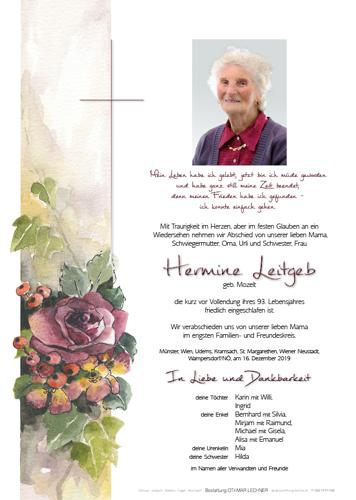 Parte von Hermine Leitgeb