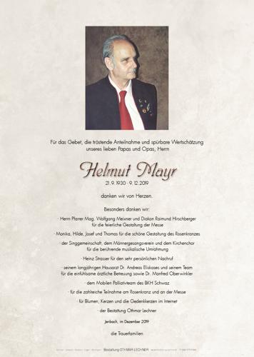 Parte von Helmut Mayr